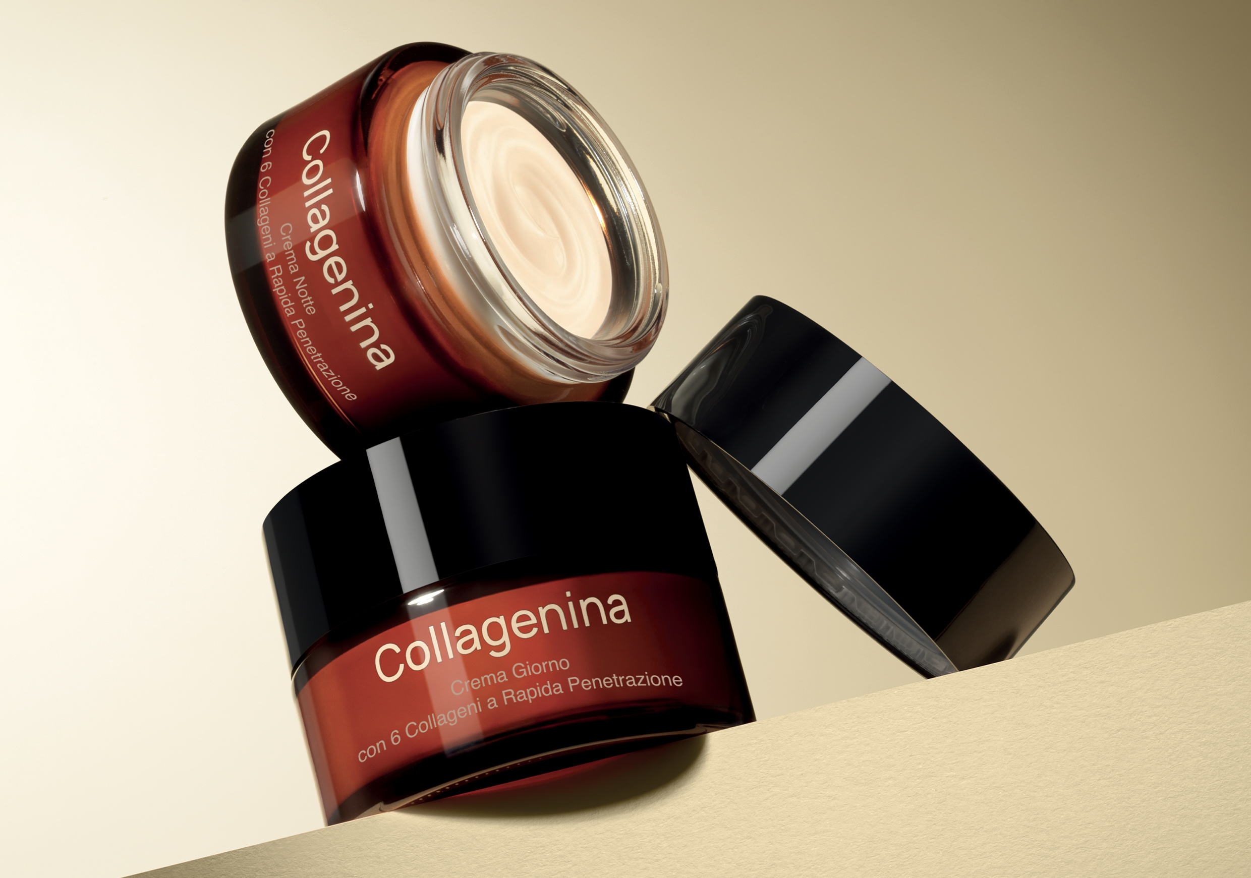 Collagenina di Labo Suisse – Crema Giorno e Notte con 6 Collageni