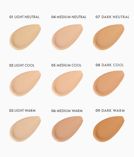 bb cream swatch colour