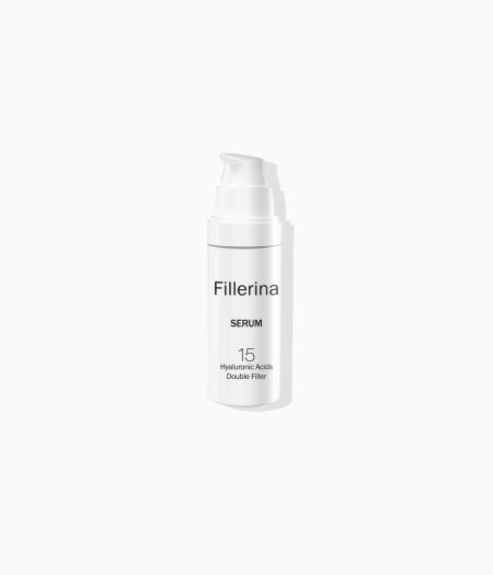 Fillerina 15 Hyaluronic Acids Double Filler Serum bottle with dropper