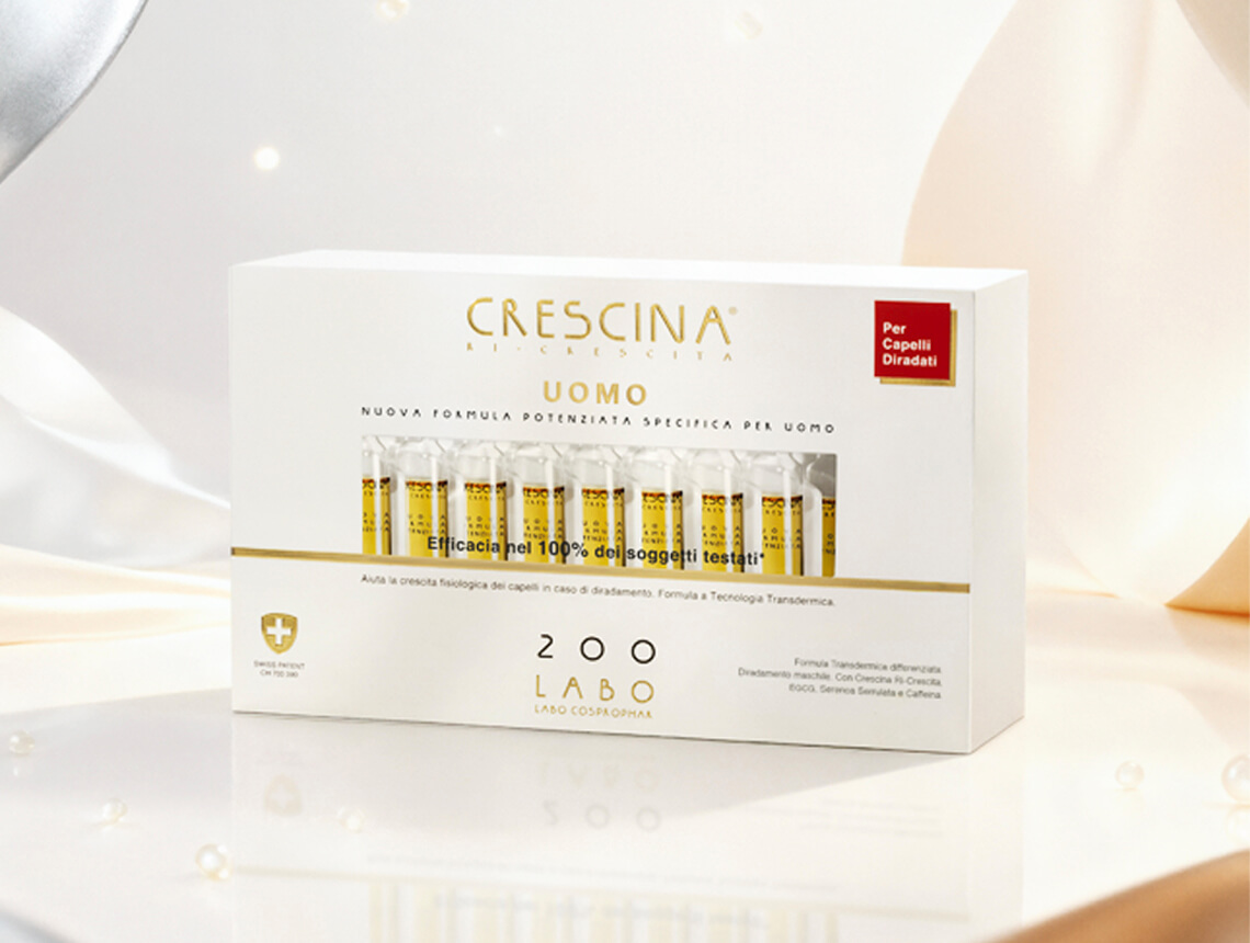 Crescina Uomo – Nuova Formula contro la Miniaturizzazione del Follicolo