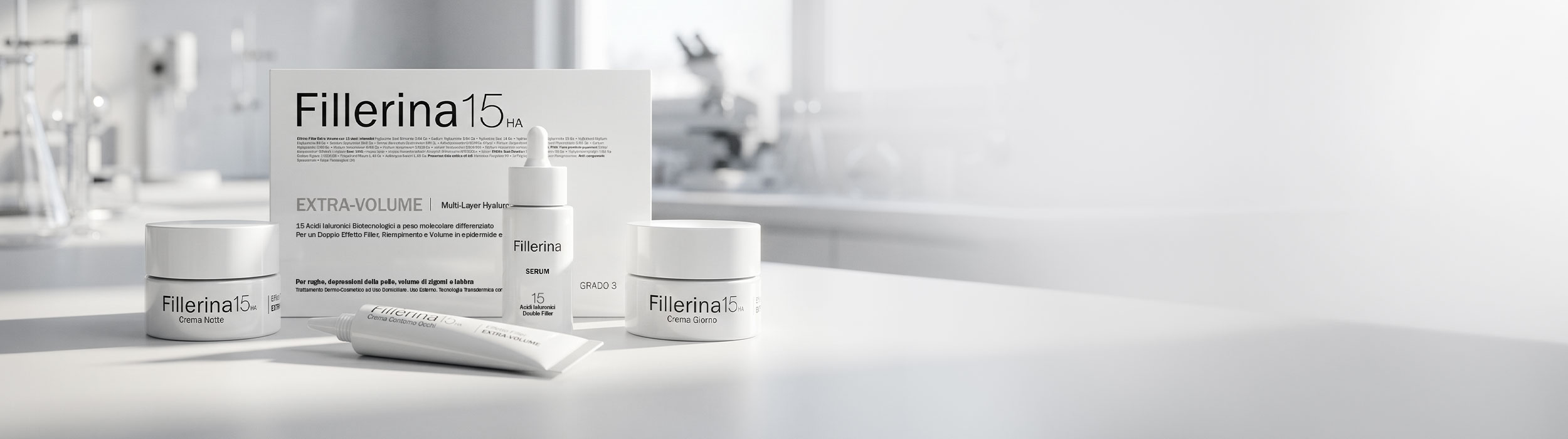 Fillerina 15HA – Protocollo Completo Intensivo e Quotidiano