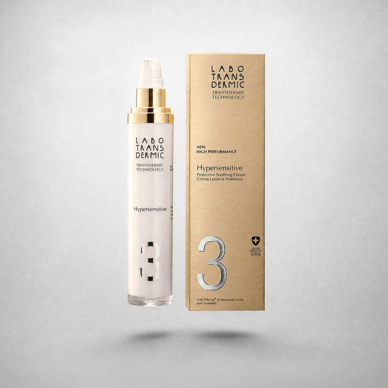 Labo Transdermic Linea 03 Hypersensitive – Trattamento per Pelli Sensibili e Reattive